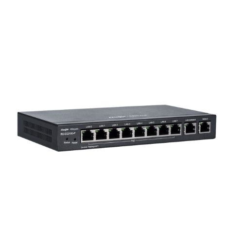 10-Port GB PoE Switch + Router