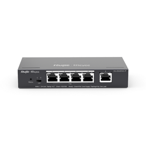 5-Port Gigabit Smart Cloud Managed PoE Switch